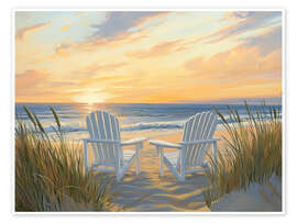 Kunstwerk Last Bit of Sunset - PetalsPrintsDesign