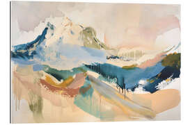 Cuadro de plexi-alu Splash Mountain Abstract - Creative Studio