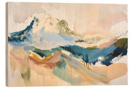 Holzbild Splash Mountain Abstract - Creative Studio