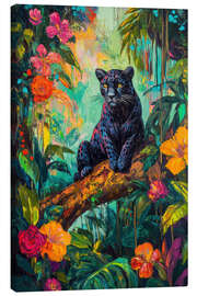 Quadro em tela On the Wild Side I - PetalsPrintsDesign