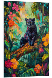 Quadro em PVC On the Wild Side I - PetalsPrintsDesign