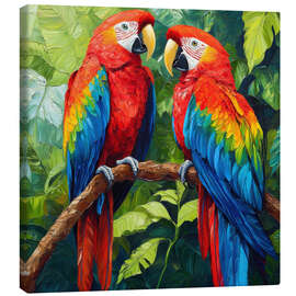 Obraz na płótnie Parrot Pair