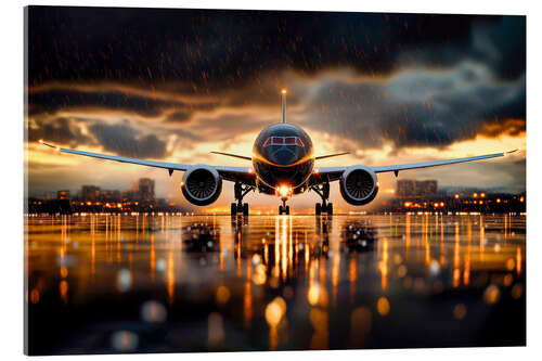 Cuadro de metacrilato Airplane taking off