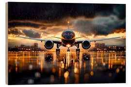 Puutaulu Airplane taking off - Peter Roder