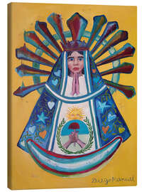 Lienzo Our Lady of Luján - Diego Manuel Rodriguez