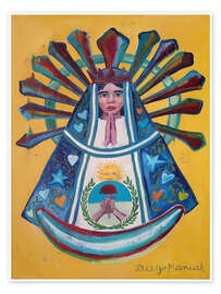 Wall print Our Lady of Luján - Diego Manuel Rodriguez