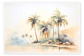 Wall print Tropical island - Andrea Haase
