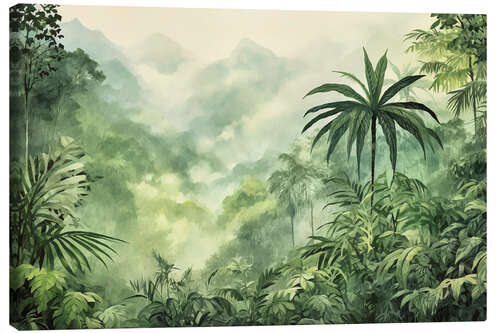 Lienzo Tropical adventure