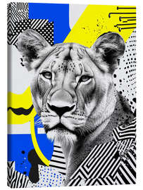Canvas-taulu Тhe lioness - DejaReve