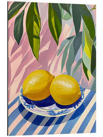 Stampa su alluminio Greek Lemons - DejaReve