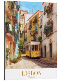 Magnettafel Lissabon Reisekunst