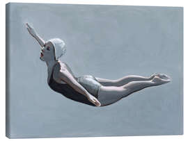 Canvas print Grey High Diver