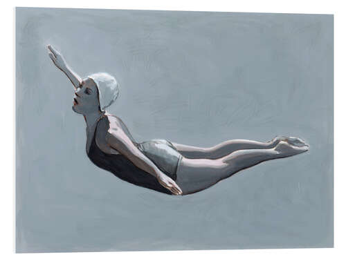Tableau en PVC Grey High Diver