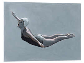 Tableau en PVC Grey High Diver