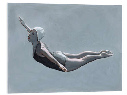 Galleritryk Grey High Diver