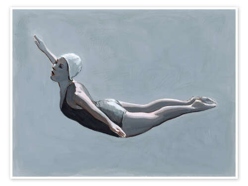 Poster Grey High Diver