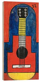 Obraz na drewnie Guitar, 1935 - Joaquín Torres García