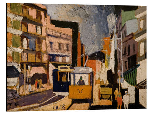 Quadro em alumínio Cityscape, 1918
