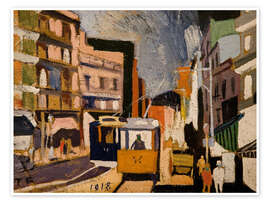 Billede Cityscape, 1918 - Joaquín Torres García