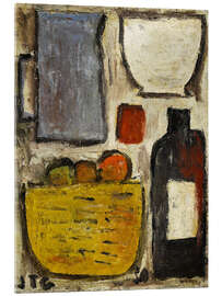 Stampa su vetro acrilico Fruit basket, 1930 - Joaquín Torres García