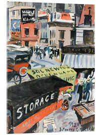 Akrylbilde Fourteenth Street, Business Town, 1920 - Joaquín Torres García