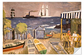 Wall sticker Beach Landscape, 1924 - Joaquín Torres García