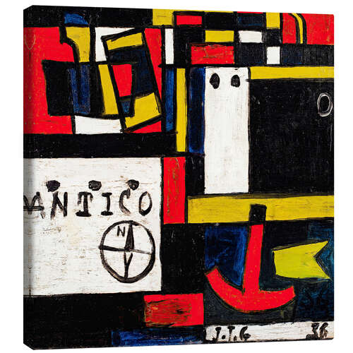 Lienzo Transatlántico Constructivo, 1936