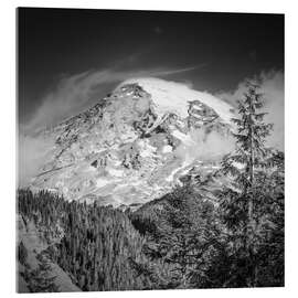 Acrylic print Striking Mount Rainier - Melanie Viola