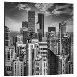 Obraz na aluminium View over Seattle Downtown - Melanie Viola