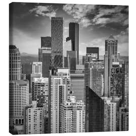 Quadro em tela View over Seattle Downtown - Melanie Viola
