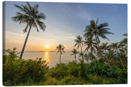 Canvastavla Sunset on Koh Samui, Thailand