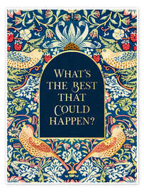 Kunstwerk What's the Best That Could Happen? - Mod Pop Deco