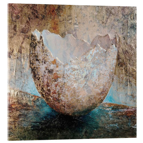 Acrylic print The broken promise