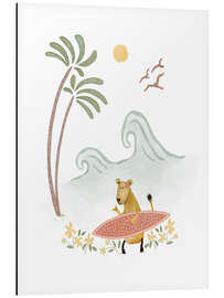 Aluminium print Lioness Surf Girl - Urchin Bay