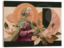 Wood print Guardian of Astrology - Niphion