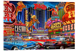 Akrylbillede Vintage Las Vegas - Michael Fishel