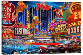Canvas print Vintage Las Vegas - Michael Fishel
