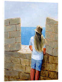 Acrylglasbild Ruby In Lindos - Sarah Morrissette