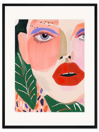 Gerahmter Kunstdruck Garden Muse