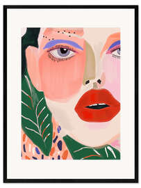 Gerahmter Kunstdruck Garden Muse