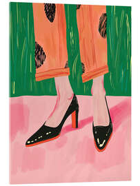 Akrylglastavla Chic Stroll - Artsy Sesta