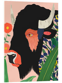 Cuadro de metacrilato Floral Bison - Artsy Sesta