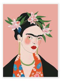 Wall print Frida - Artsy Sesta