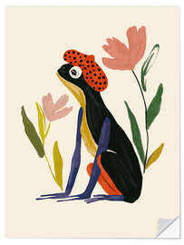 Wandsticker Pariser Frosch - Artsy Sesta