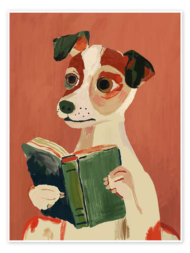 Póster The Bookish Dog