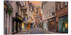 Aluminium print Street Through York Town - Assaf Frank