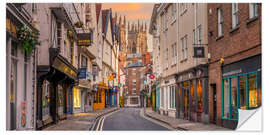 Wall sticker Street Through York Town - Assaf Frank