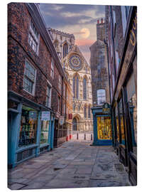 Lienzo Moon Over Charming Street, York - Assaf Frank