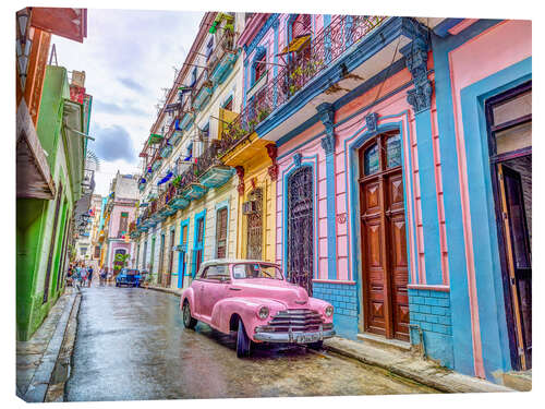 Lienzo Retro Ride of Havana