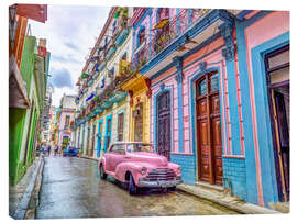 Canvas print Retro Ride of Havana - Assaf Frank